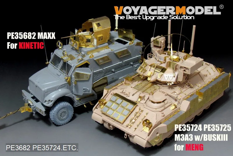 Voyager Model PE35724 1/35 Modern US Army M3A3 BRADLEY w/BUSK III IFV Basic (B ver include Gun barrel）(For MENG SS-006)