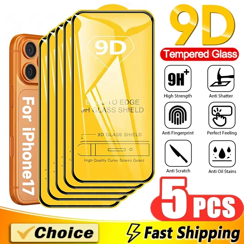 5Pcs 9D Protective …