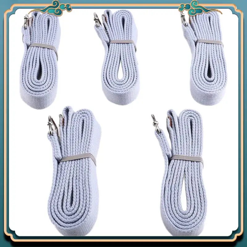 1.8 Meter Thickening Lacing Yoga Stretch Belt 5PCS Natural Cotton Open Shoulder Chest For Yoga Accessories Highly Recommended
