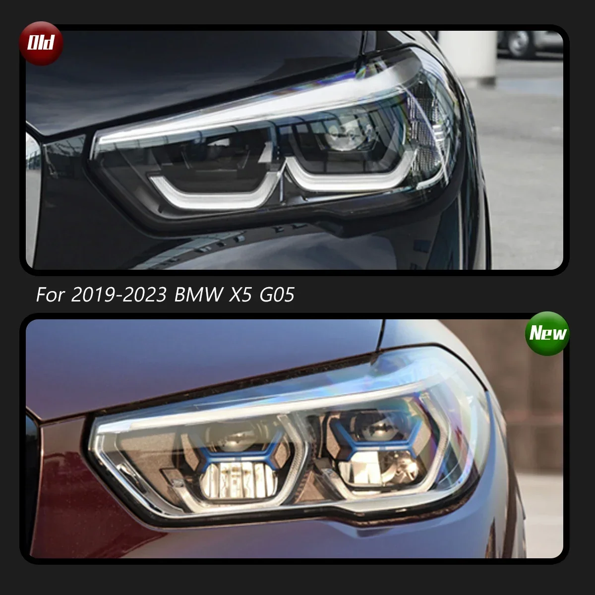 

Car For BMW X5 G05 LED Headlight 2019-2023 Modified to New DRL Dynamic Turn Signal LED Headlight Auto Accessories