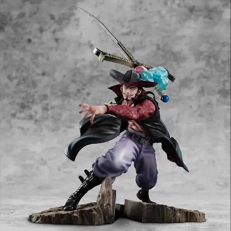 One Piece Anime Figure Dracule Mihawk The Strongest Swordsman Anime Manga Statue PVC Action Figure Collectible Model Doll Toys