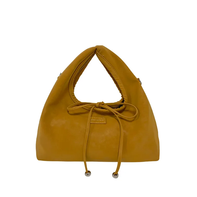 2025, nieuwe vintage suède mini-tas voor dames, zachte schoudertas, retro handtas met verenlicht, chic en compact