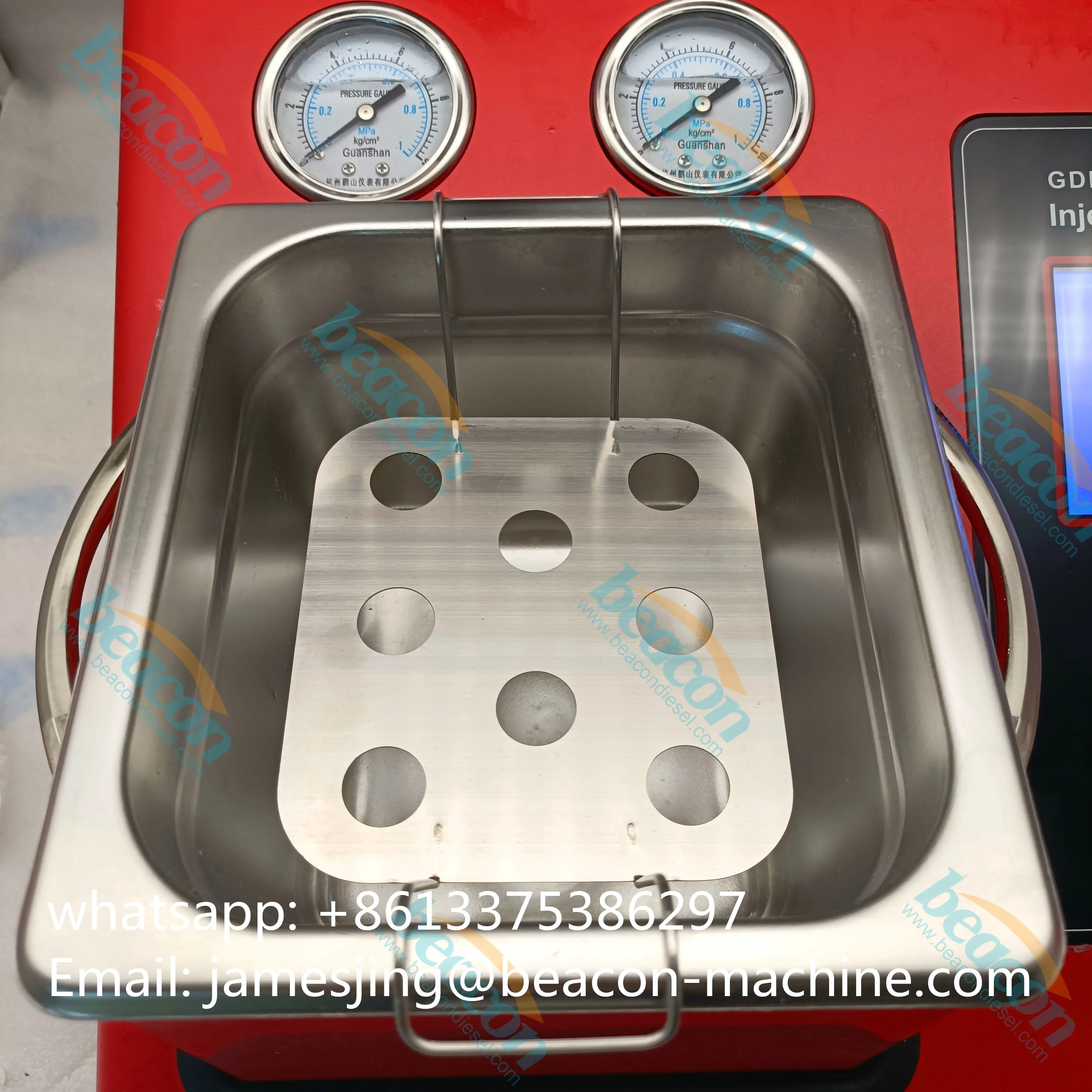 Gasoline GDI injector cleaner CNC-605A Ultrasonic cleaning machine CNC 605A Injector Cleaning testing equipment