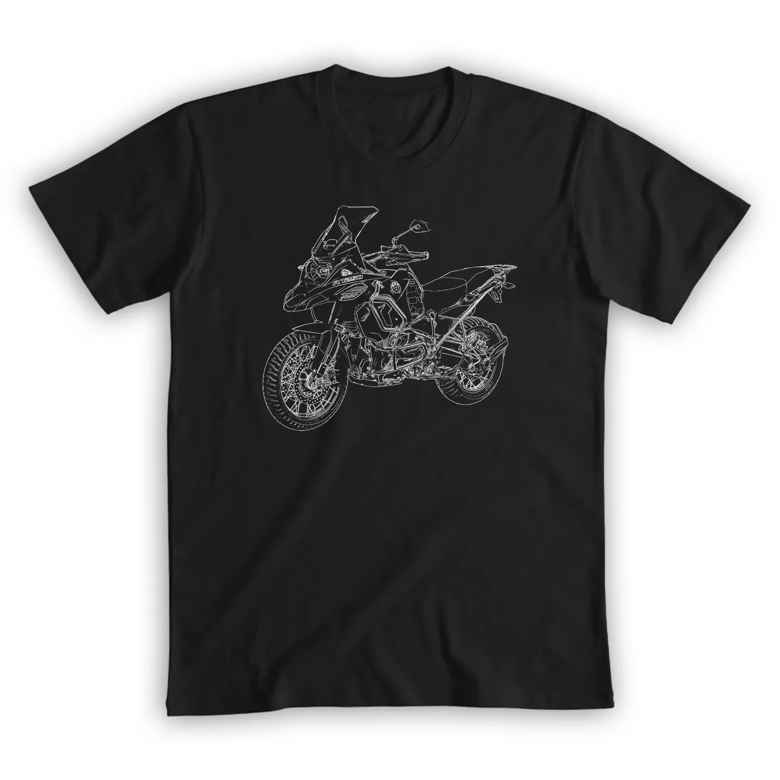 2024 Men T Shirt Casual R1250GS Adventure K51 Classic Logo T-shirt Graphic Summer Short Sleeves 100% Cotton S-3XL Cool Tee