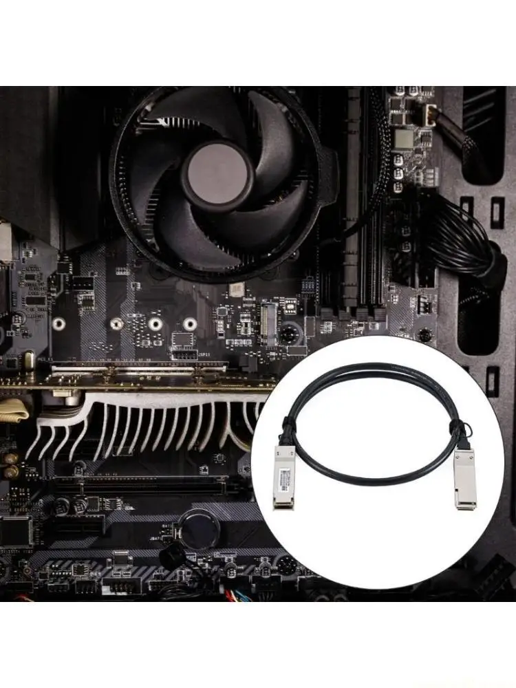 

Медный кабель QSFP — QSFP+, обеспечивающий высокоскоростную передачу данных для серверов и офисных сетей