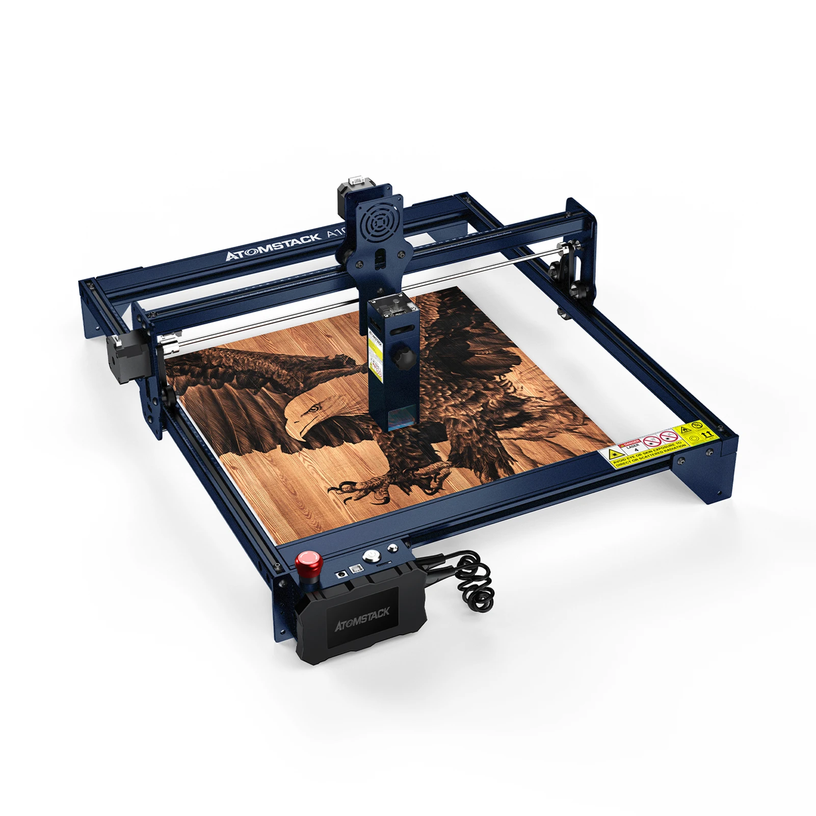 

Laser Engraver Cutting Machine Laser Engraving Machine Cutting 10‑11W Output Power 410x400mm 50W A10 Pro Blue Laser Engraver