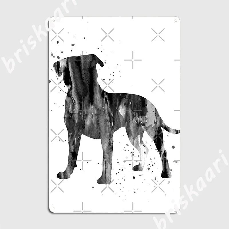 American Pit Bull Terrier Pit Bull Pit Bull Terrier cartel de placa de Metal sala de estar cartel de estaño Vintage