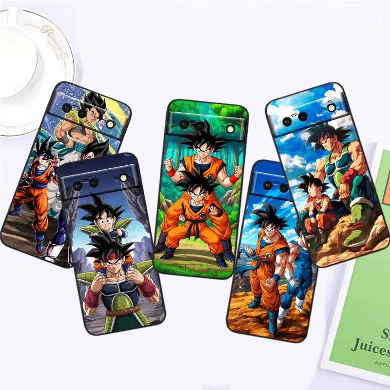 

Dragon Ball Goku Burdock Phone Case For Google Pixel 9a 9 8A 8 7 7A 6 6A Pro XL 2024 5G Black Soft TPU Silicone