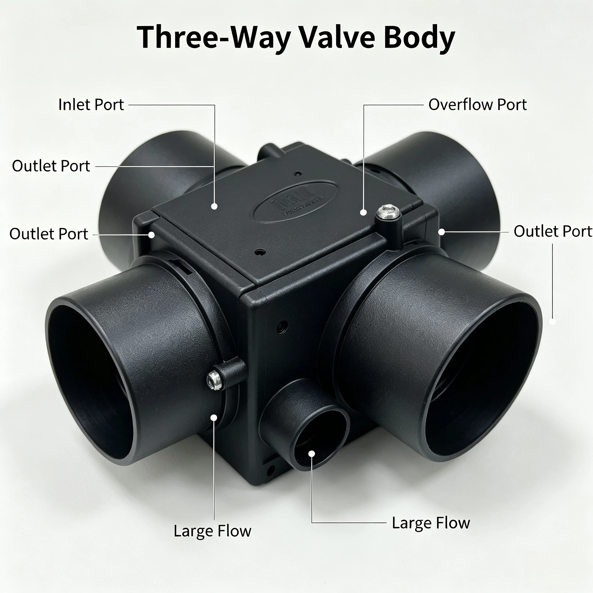 3 Inch 180 Degree Overflow Drain Pump Drain Valve MDB-O-3 Water Treatment Cleaning Accessory