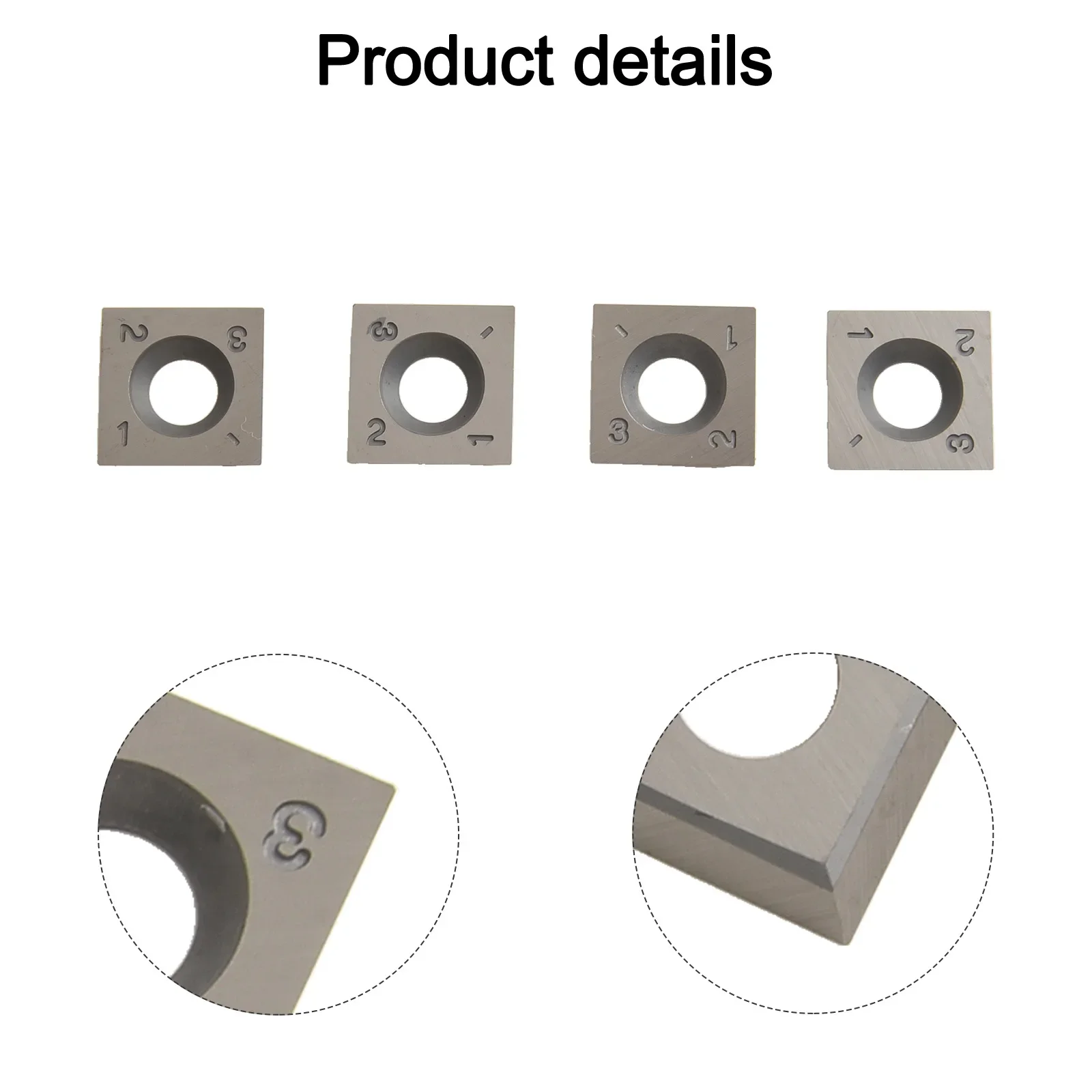 10 Pcs Carbide Insert Cutters Suitable for Various Lathing Applications Dimensions 15X15X2 5MM and Consistent Performance