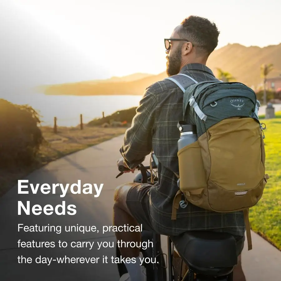 Mochila Nebula Commuter, Atlas Blue Heather