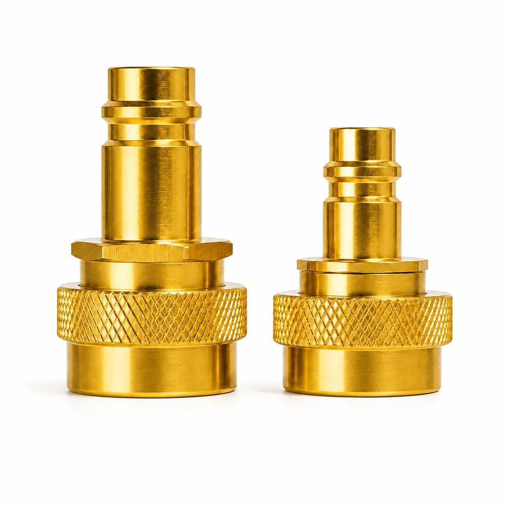 1/2Pcs R134A-To-R1234yf Connector Quick Adapter High And Low Side Connection Leak-Proof For Air Conditioner Fitting AC Systems
