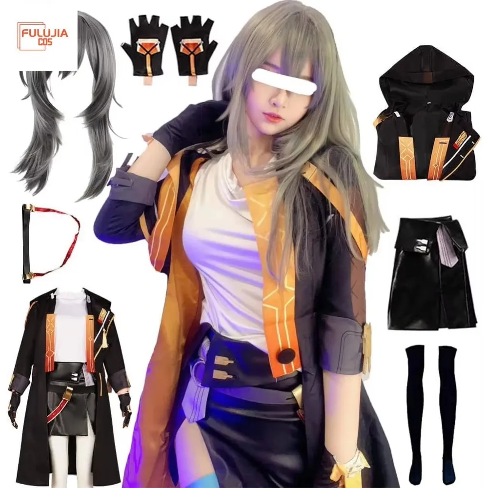 

Trailblazer Cosplay Costume Trailblazer Cosplay Outfit Uniform Full Set for Women Halloween