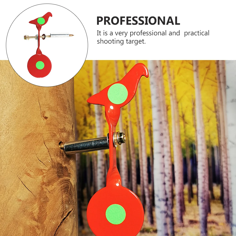 

1pcs Alloy Shooting Training Target Sturdy Durable Tree Mounted Wall-Hanging Targets for Outdoor Lawn
