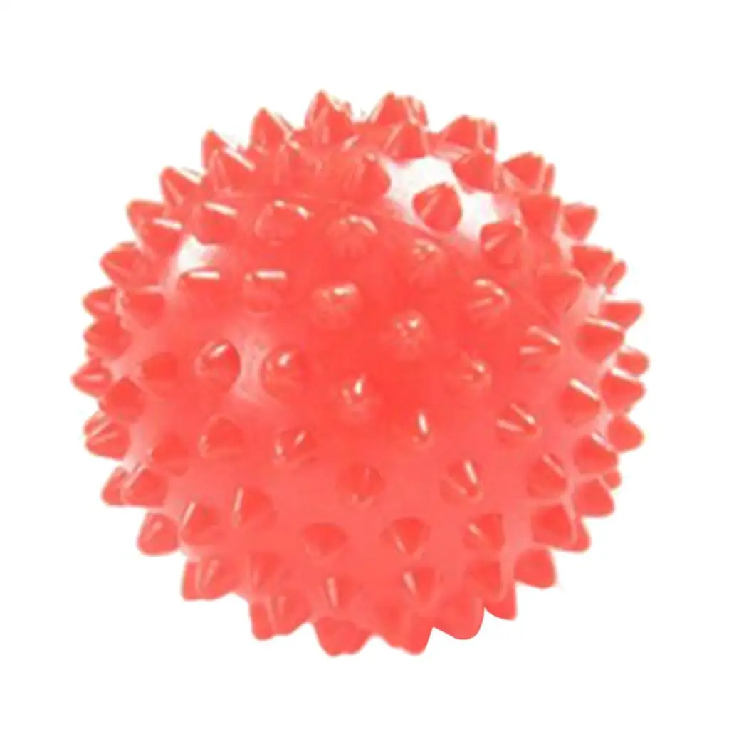 7 см ПВХ рука нога подошвенный фасциит точечный массажный роликовый мяч с шипами для тренировок по йоге