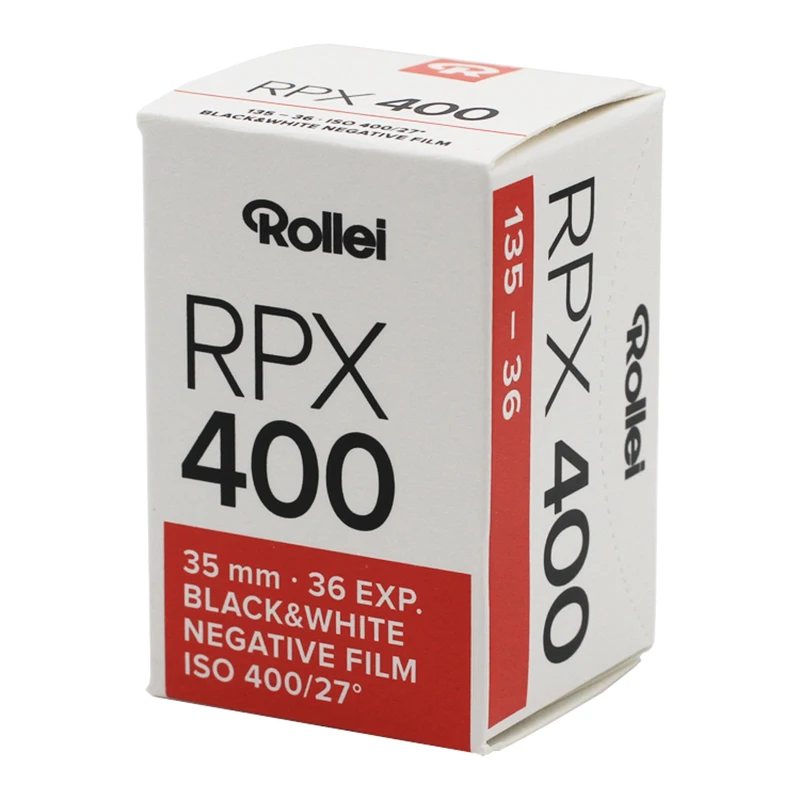 1-10 롤 Rollei RPX 400 135 35mm 흑백 네거티브 필름(36 노출/롤) Kodak 필름 카메라용(만료일: 3.2027)