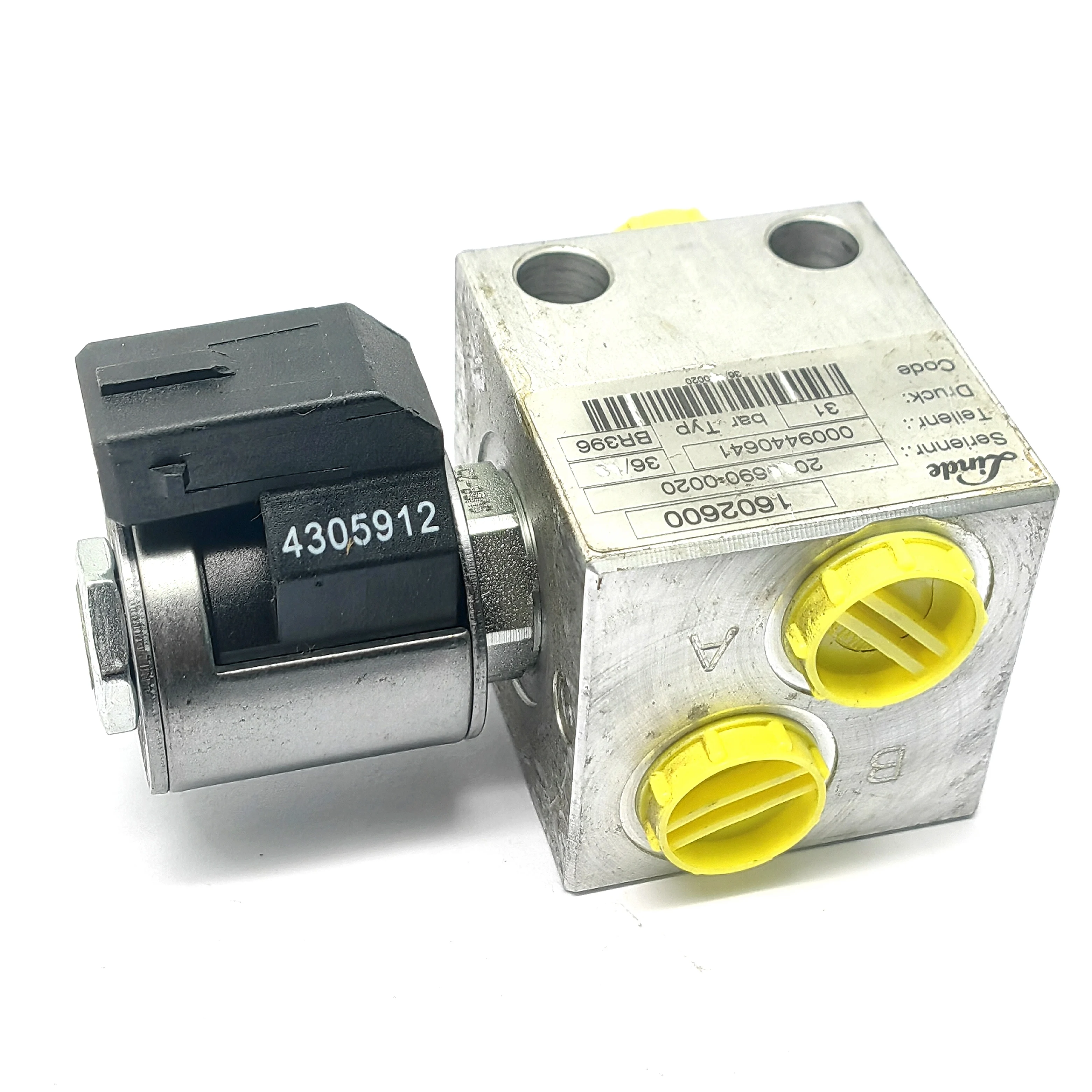 

Original Genuine Linde Multi-Valve Spare Part | Model: 0009440641 | Premium Hydraulic Control Valve for Linde Forklifts