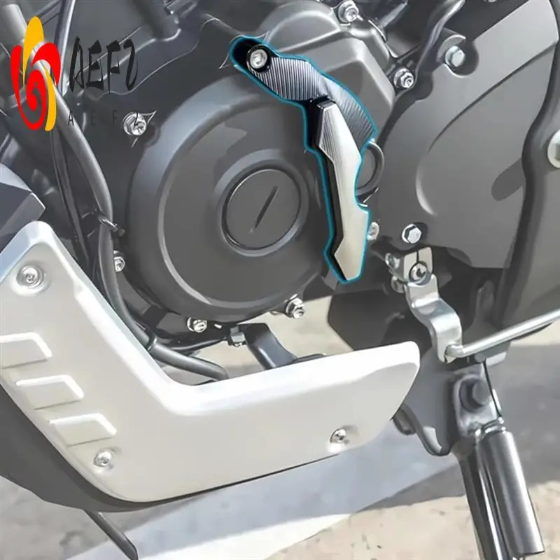 

AEF2-Motorcycle Engine Protector Slider Cover Protection Cylinder Guard For Yamaha MT-125 XSR 125 2021- MT125 XSR125