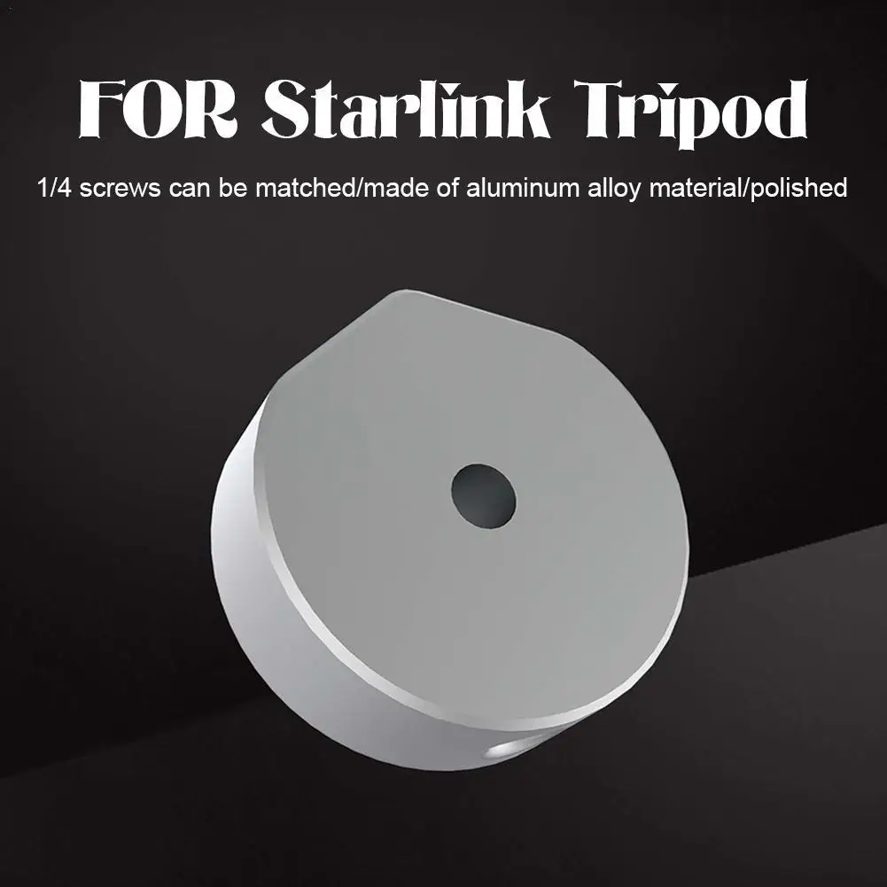 

For StarLink Mini 1/4 Screw Adapter Aluminum Alloy 1/4 Screw Adapter Satellite Maintenance And Replacement Parts