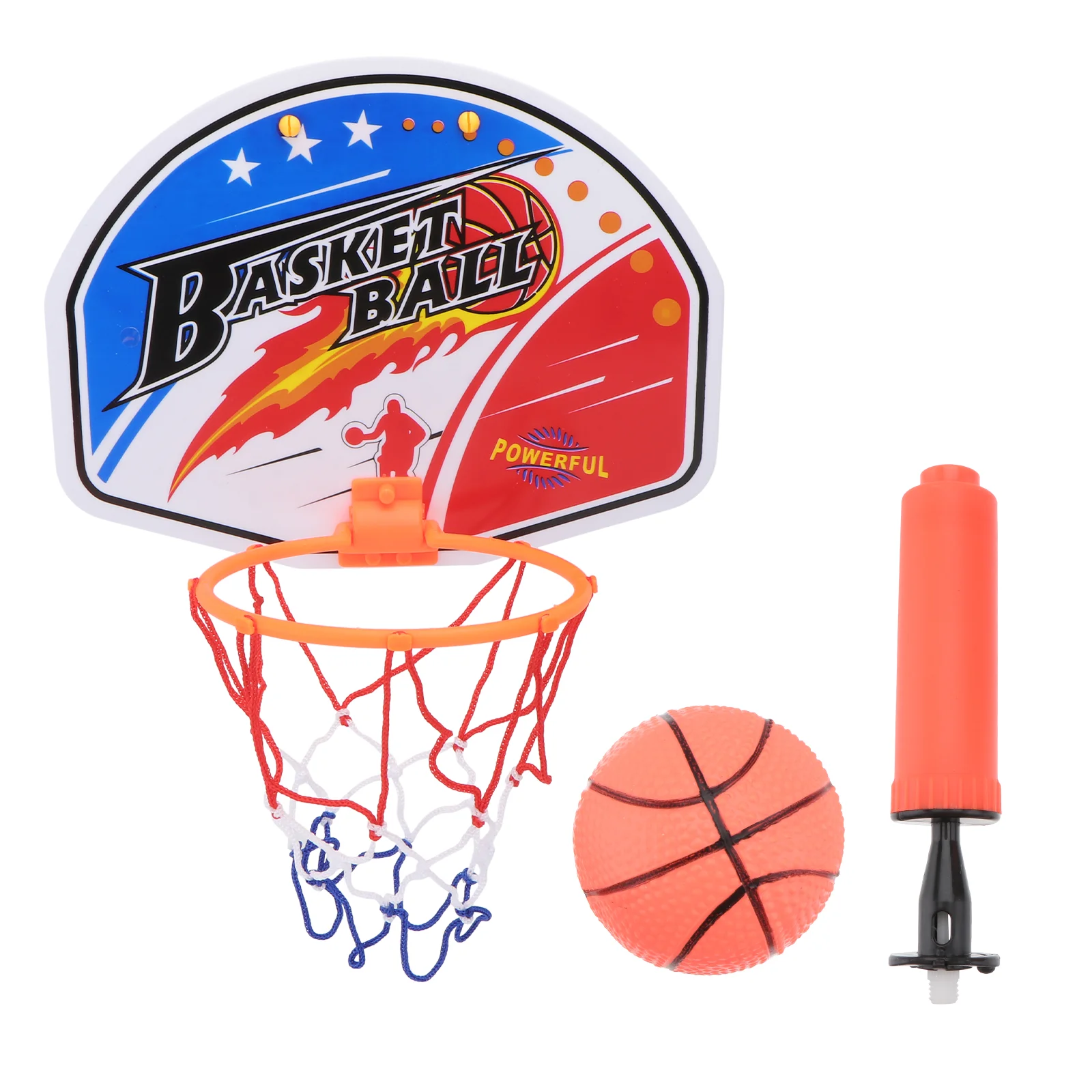 

Basketball Stand Kids Mini Game Toy Wall-Mounted Indoor Toys Plaything Set Stands Children Plastic Baby Toddler Cartoon Hoop