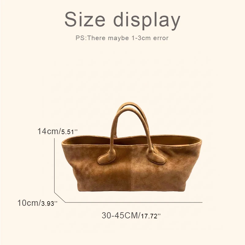 Customize Initials Leather Tote Bags For Women Luxury Designer Handbag Purses 2027 New In Suede Cowhide Handle Underarm Shoulder