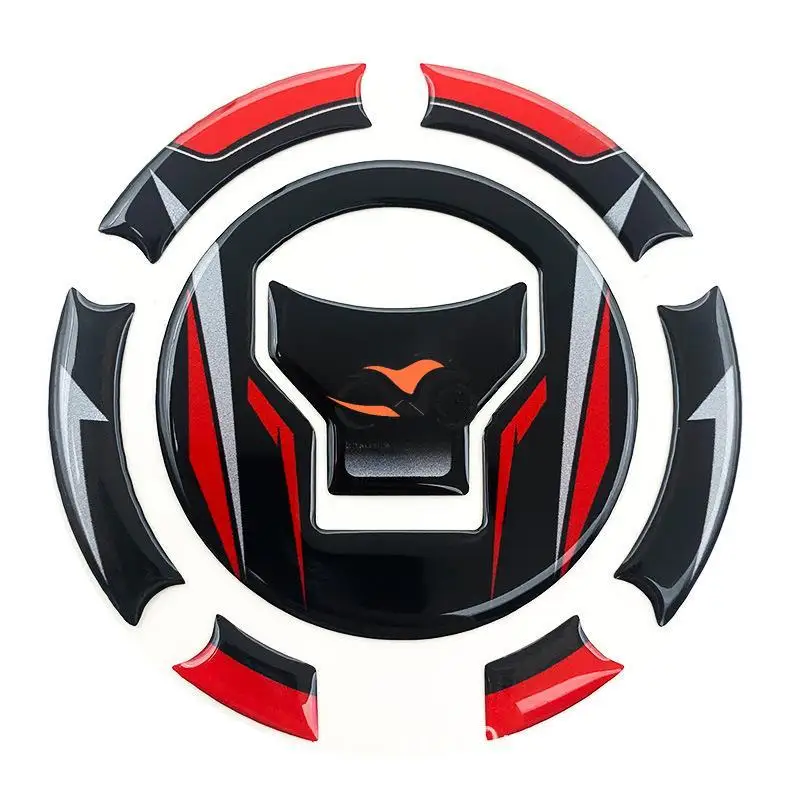 3D carbon brazing oil tank cover sticker For HONDA CB650F CM500 CB650R CBR650R CB500X Fuel tank cap protective sticker image 6