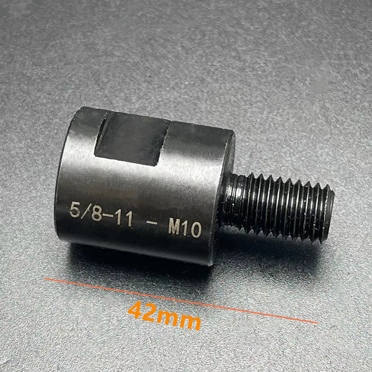 Flush Mount Adapter 5/8-11 Flange For Diamond Saw Blades – 2-Piece Set With 8 Set Screws