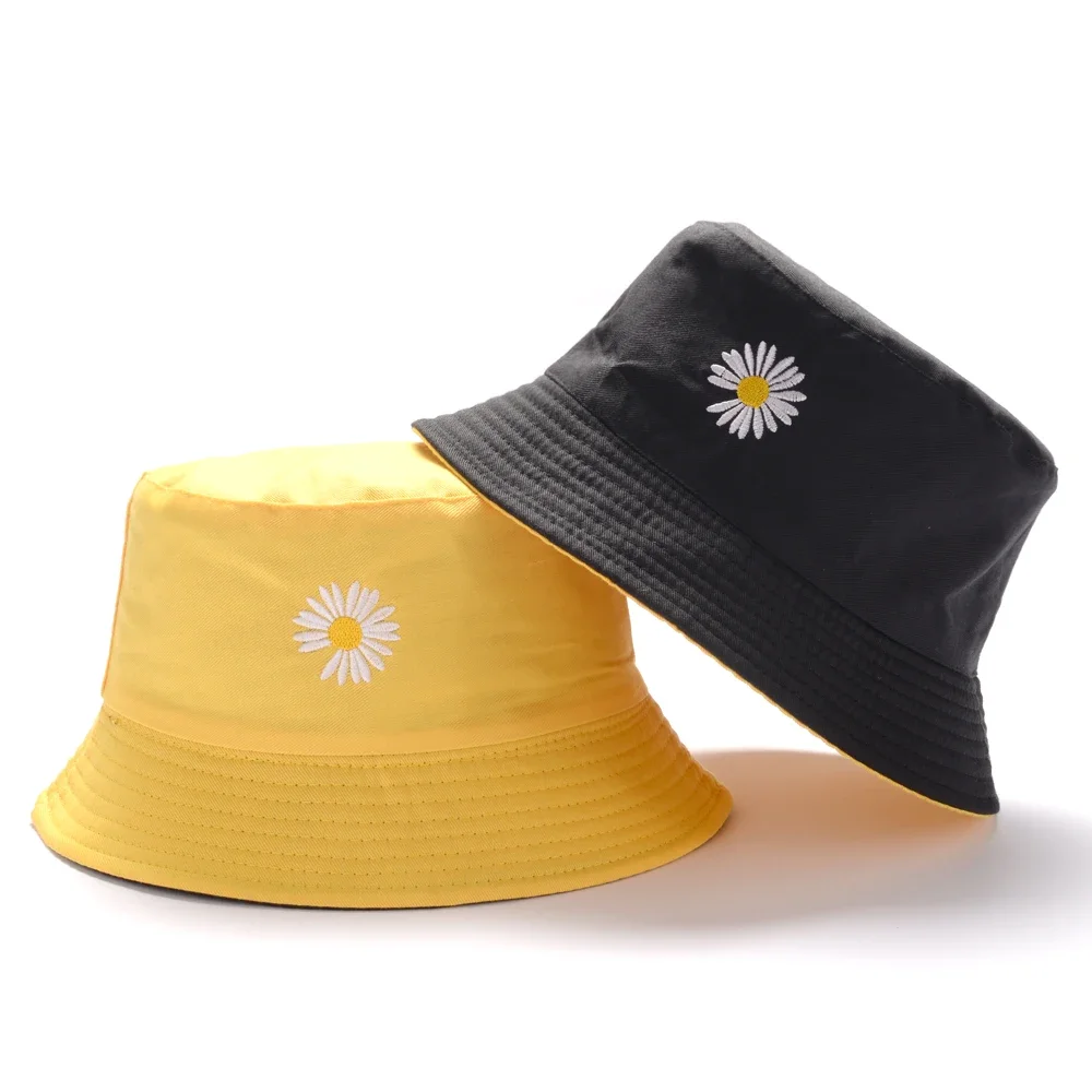 2024 Sommer Ente Wende-Eimerhut für Frauen Reisen Fischerhut Trauriger Jungen Bob Angelkappe Mädchen Outdoor Panama Strand Sonnenhut – Detail 13