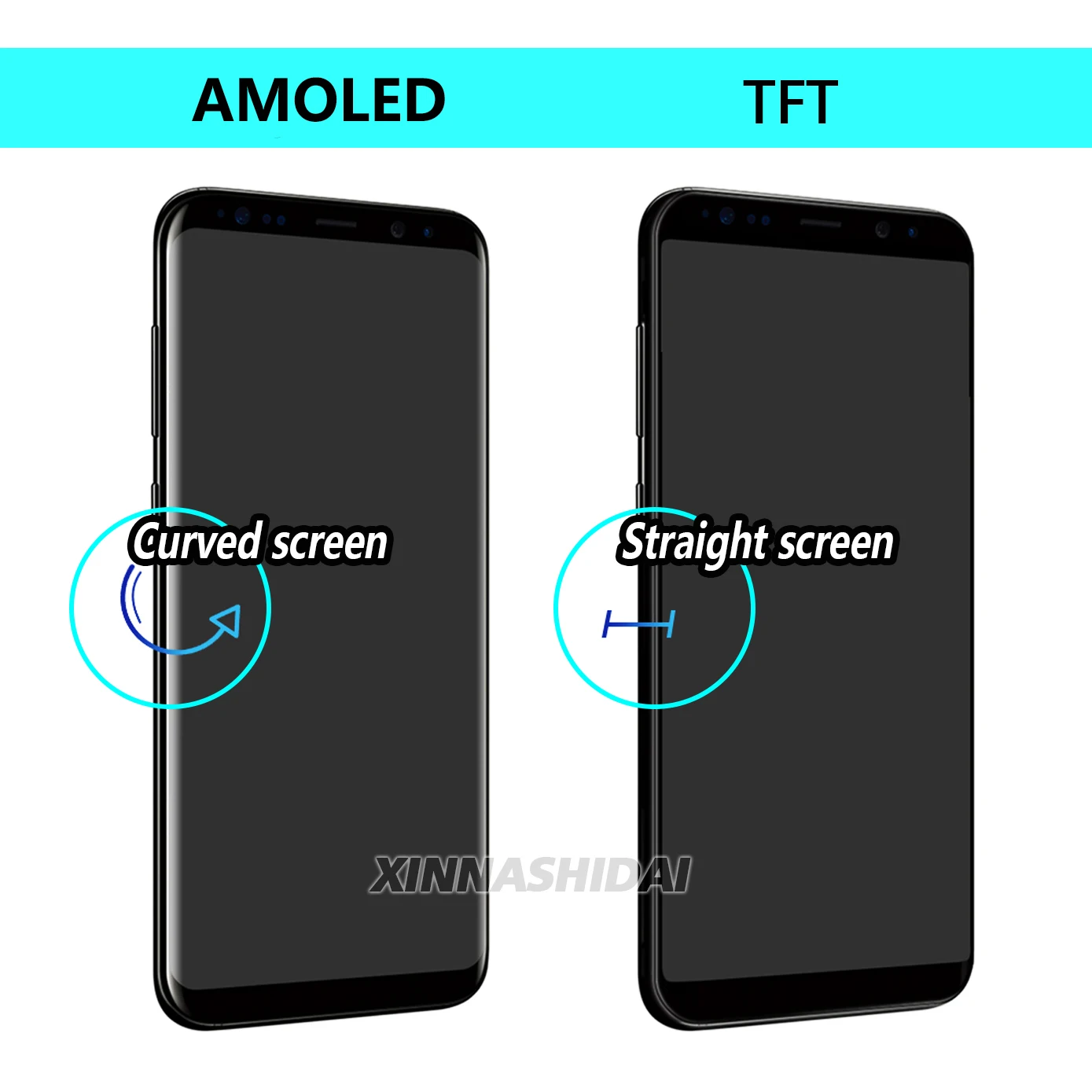 TFT LCD for SAMSUNG Galaxy S8 Plus G955A G955U G955F LCD Display Touch Screen Digitizer Replacement For S8plus LCD Display