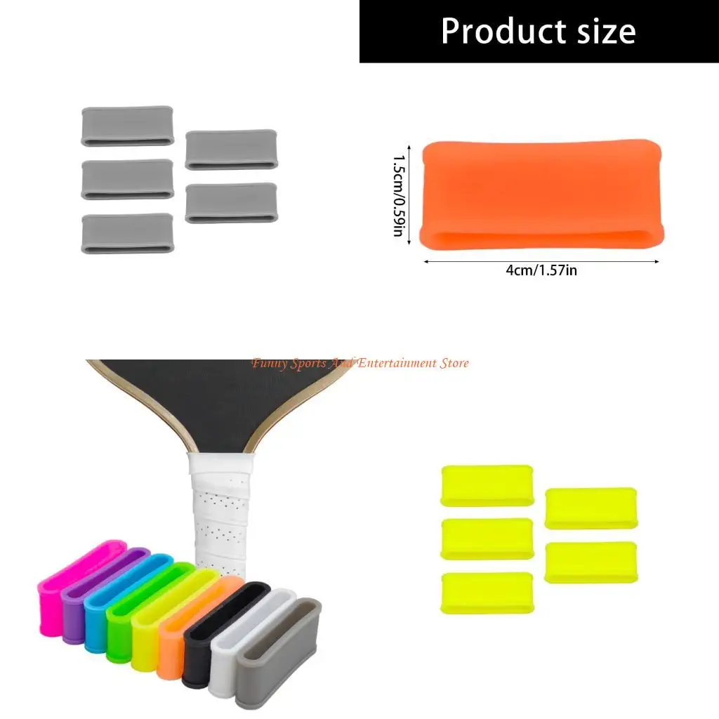 

Крышка ручки C4DE для лопастей Pickleballs для безопасного удержания, простая установка, несколько цветов