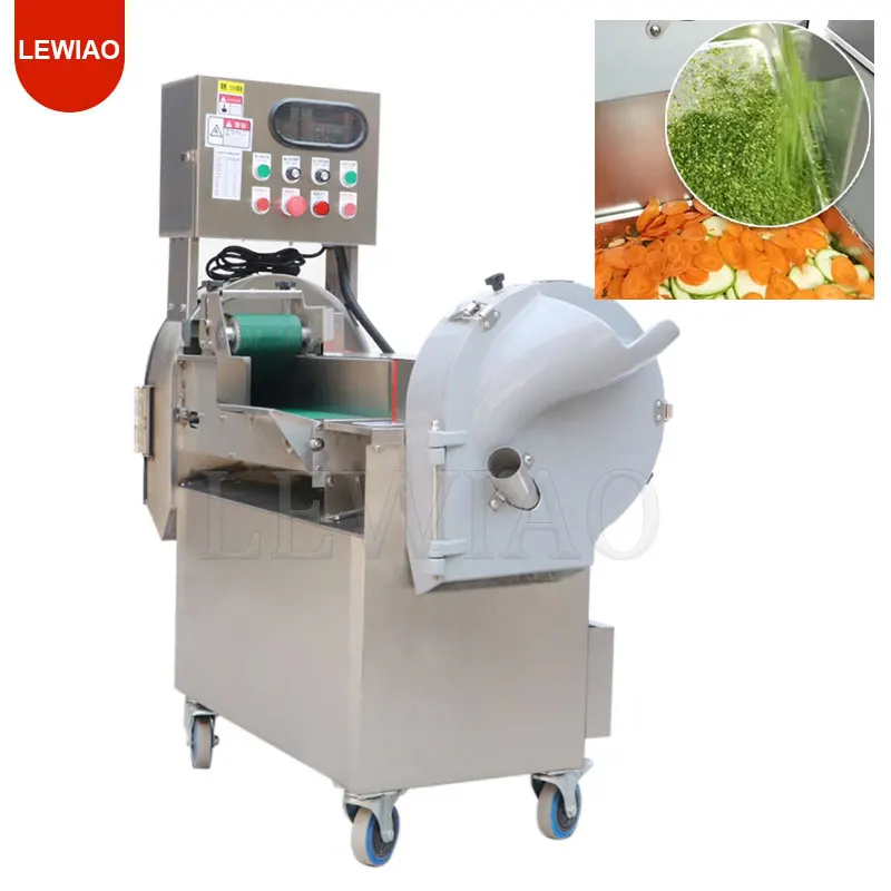 Multifunctional Vegetable Cutter 220V 380V Shredding Slicing And Dicing Machine