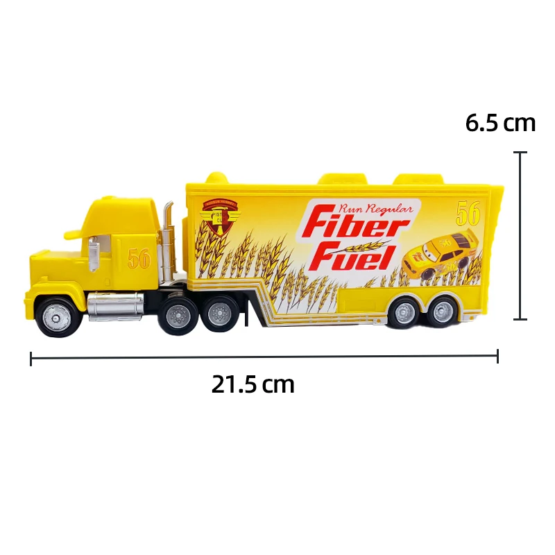 Viele LKW-Spielzeugmodell-Sammlungen: Chick Hicks King Lightning Hudson Auto Original Ramirez Legierung Druckguss Rennwagen Container-LKW 3 2 – Detail 10