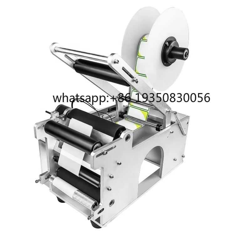 Wholesale Price Tabletop Semi-automatic Round Bottle Labeling Machine