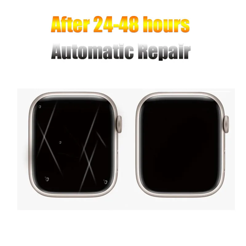 Hydrogel Screen Protector Film For Apple Watch Ultra 8 7 6 SE 5 4 3 45MM 41MM 40MM 44MM Clear Full Protective Not Glass iWatch 3