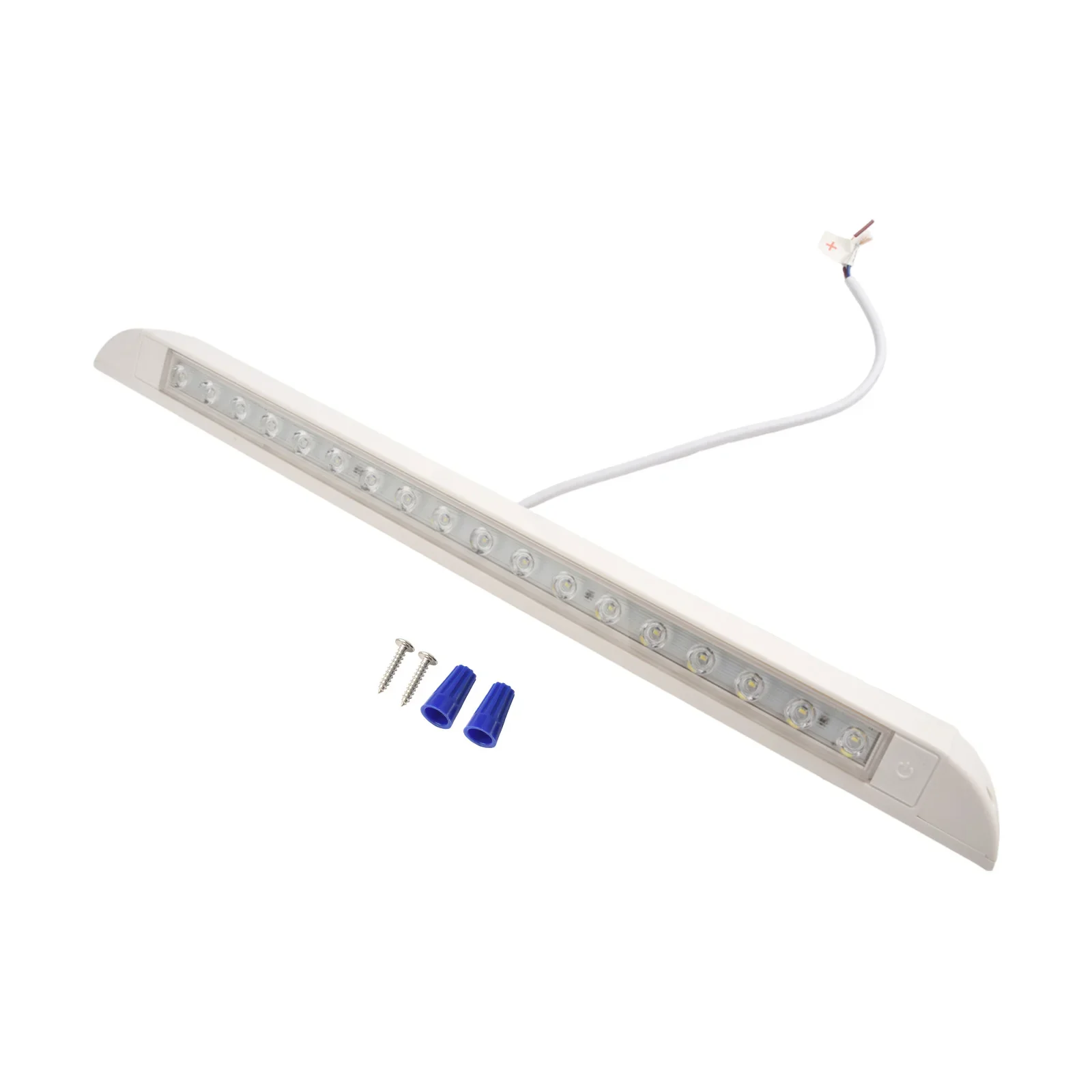12V/24V LED Awning Porch Light Hot Sale White Waterproof Long Strip Lamp Caravan Motorhome Boat Trailer Exterior Lamp Parts