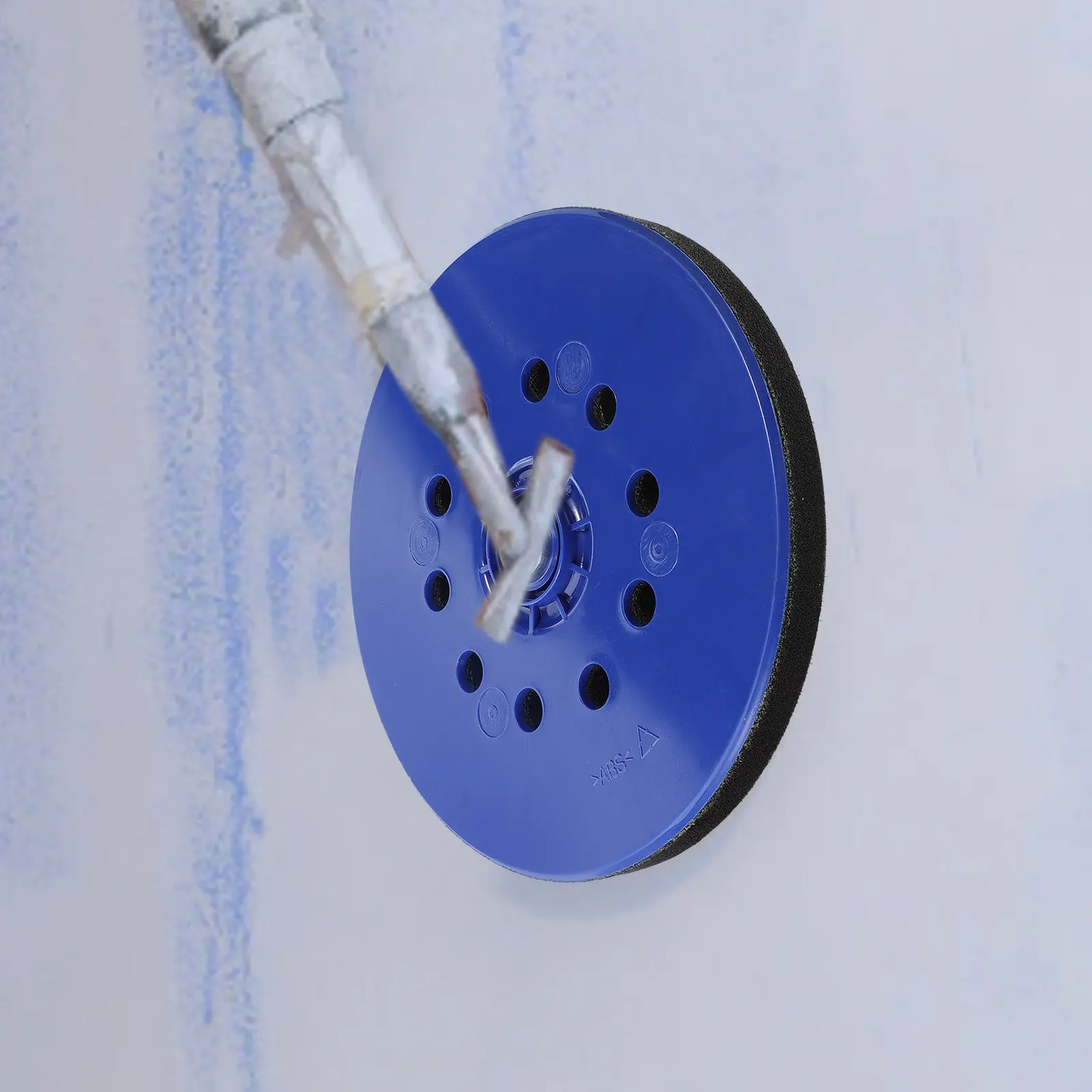 

Multi-Functional Sander Disk for Wall Sanding - Self-Adhesive Polishing Disc with Easy Replacement Tray, Suitable for Cement and