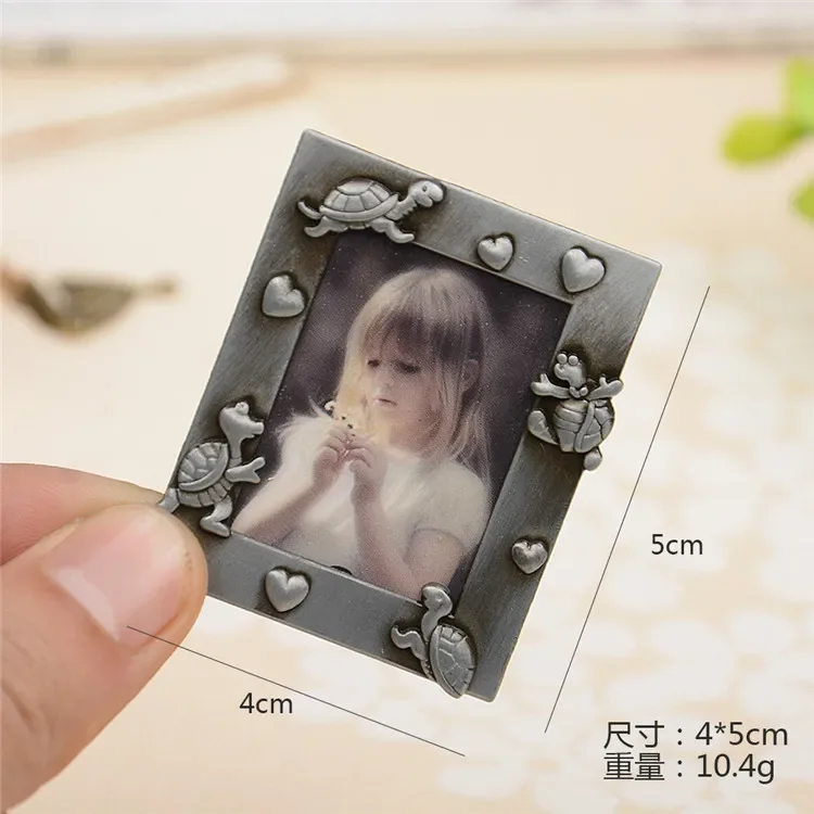 1pcs Mini Photo Frame Keyring Keychain for Photo Picture Frame Tabletop Photocard Display