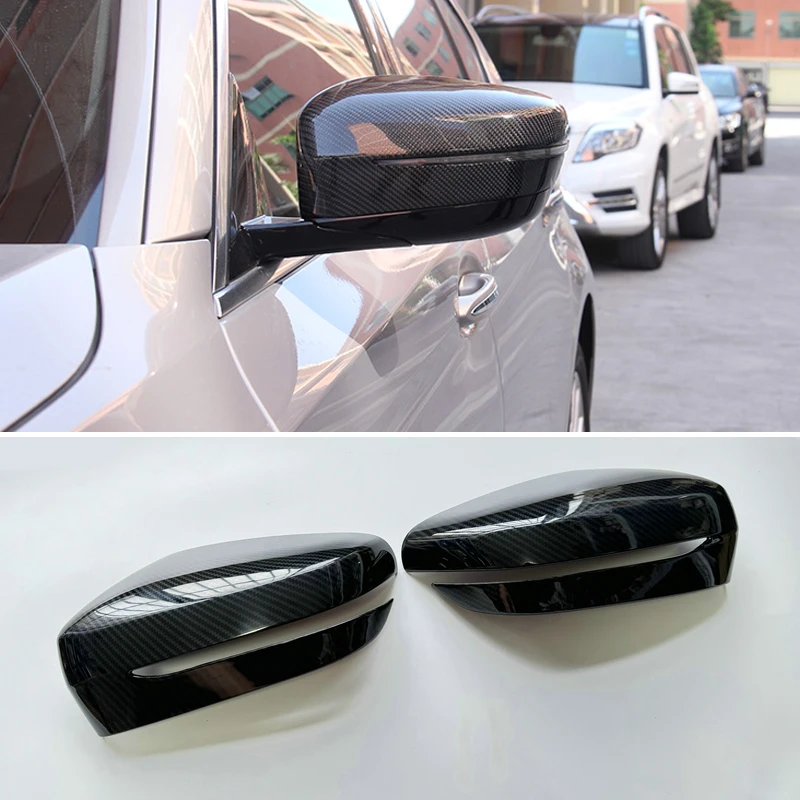 For BMW 3 4 5 6 7 Series I3 G20 G22 G24 G30 G11 Car Protective Rear View Mirror Cover Carbon Fiber Styling Accessories Trim