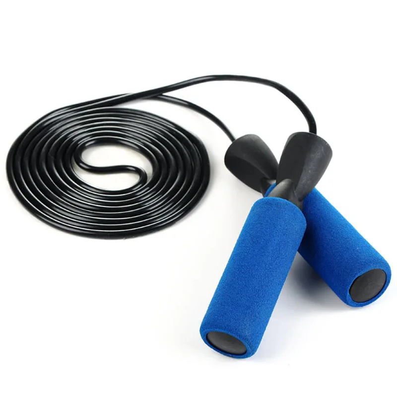 

1Pc 2.8m Speed Skipping Rope Sports Unisex Student Fat Reduction Fitness Jump Rope PVC Plastic Training Bearing Handle Jump Rope