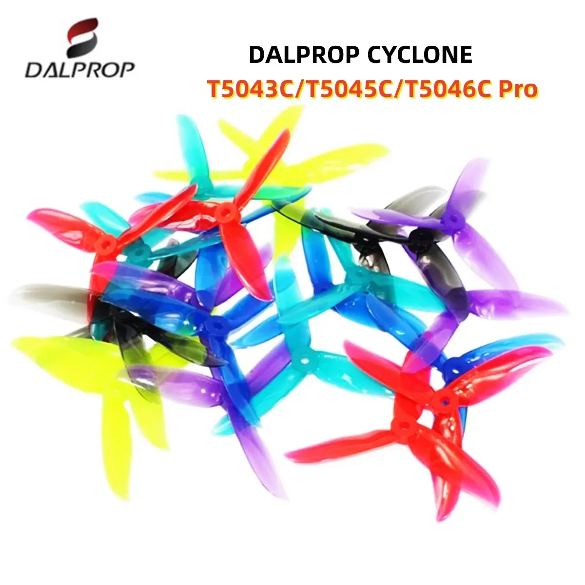 

DALPROP CYCLONE T5045C / T5046C Pro 3-Blade PC Propeller For 2205 2206 2207 2306 2306 Series 4S FPV Racing Drone Motor