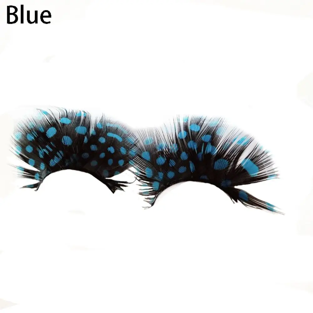Eyelash Extension Creativity Exaggerate Eyelash Spot Feather Fake eyelashes Bushy