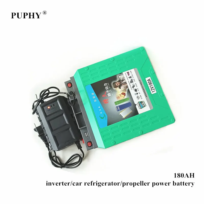 

12V battery for inverter,propeller,car refrigerator 180AH Lithium-polymer outdoor power source