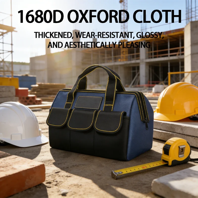 

Multifunctional Waterproof Storage Tool Bag,Suitable for Electricians,Plumber,Car Mechanics,Homeowners