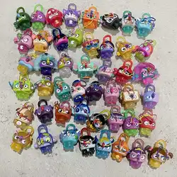 LOCK STARS Series 1 & 2 Cute Figure Toy Keychain Elephant Purple Monster Horned Teal Monster