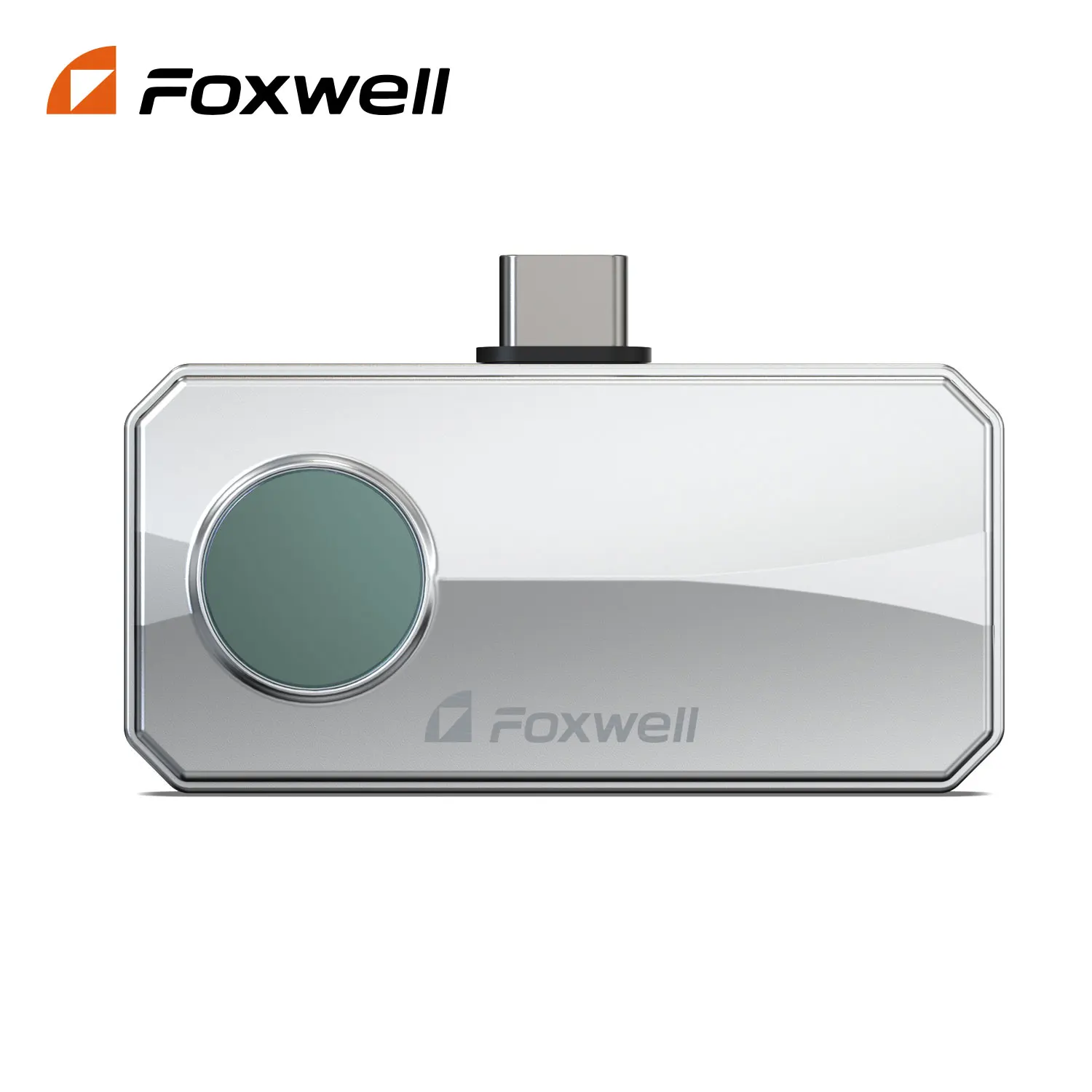 

Термокамера FOXWELL RT100, 256x192, ИК, высокое разрешение, 25 Гц, мобильная тепловизионная камера для Android, USB, Тип C, инструмент для ремонта