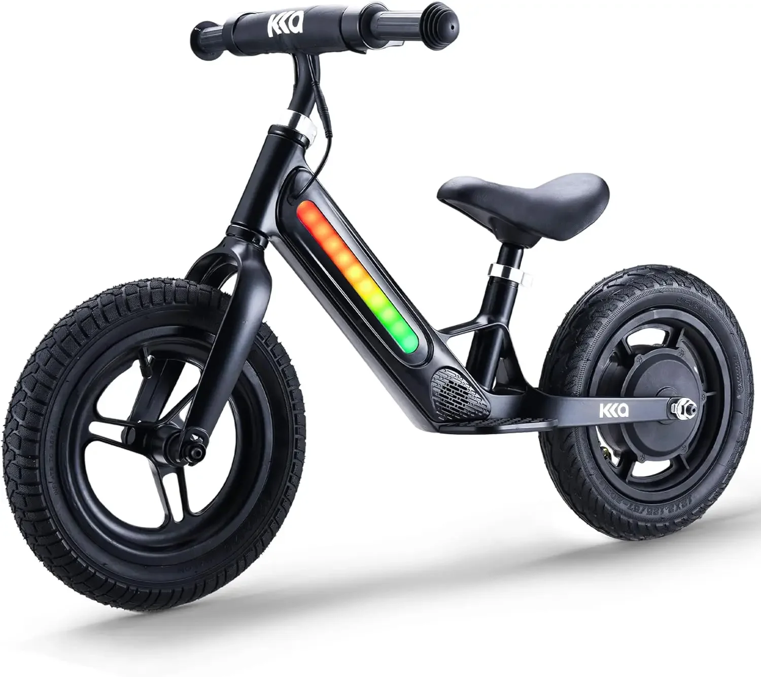 Vélo d'équilibre électrique léger pour enfants âgés de 3 à 6 ans, 2 modes de sécurité, vitesse maximale 9MPH, vélo électrique à moteur 180W