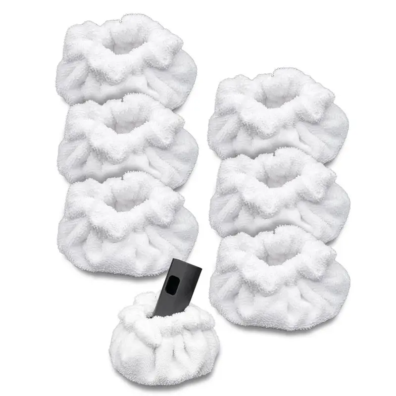 B15C Small Bonnets(Triangle) And Steam Mop Pads- Reusable Accessories For Dupray Neat Steam Cleaner