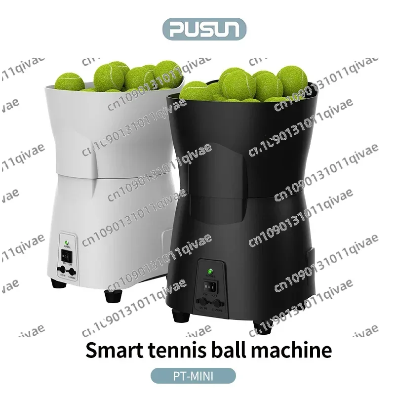 2024 Hot Sales Tennis Ball Machine  for Training Practice with APP Remote Control PUSUN PT-MINI
