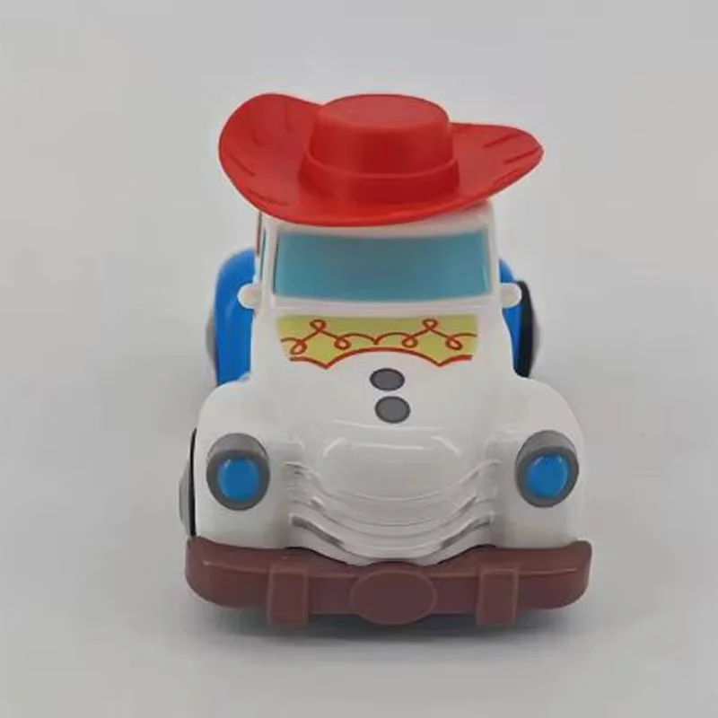 Disney toy story buzz lightyear woody jessie rex mickey mouse clubhouse modelo de desenho animado inercial pull-back carro brinquedo coleção presente