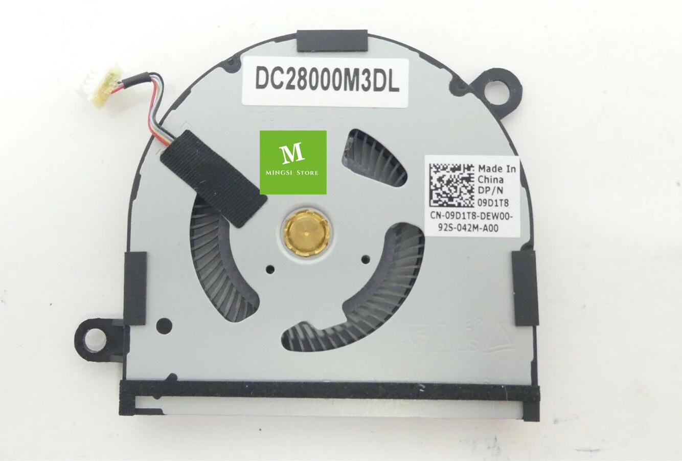 FOR Dell Latitude 7400 2-in-1 CPU Cooling Fan  9D1T8 09D1T8